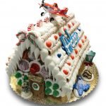 Personalized gingerbread house